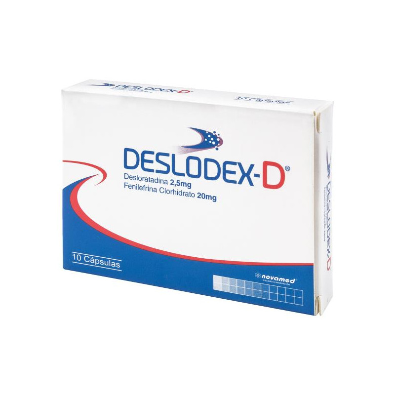DESLODEX D 10 TABLETAS (DA) DESLORATADINA
