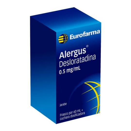 ALERGUS JARABE 60 ML (DESLORATADINA)