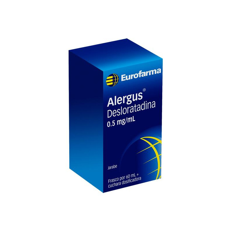 ALERGUS JARABE 60 ML (DESLORATADINA)