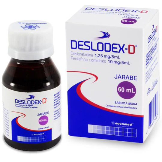 DESLODEX D 60 MILILITROS JARABE (DA) DESLORATADINA
