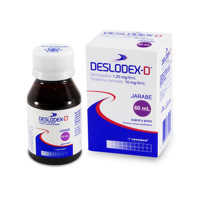 DESLODEX D 60 MILILITROS JARABE (DA) DESLORATADINA