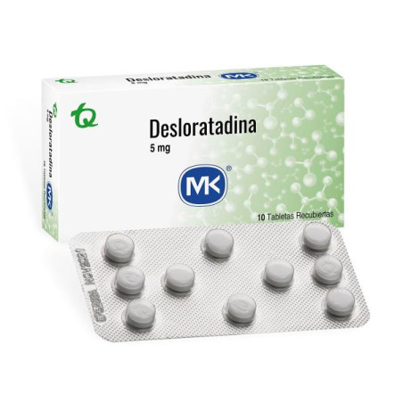 DESLORATADINA 5 MG 10 TABLETAS MK DESLORATADINA