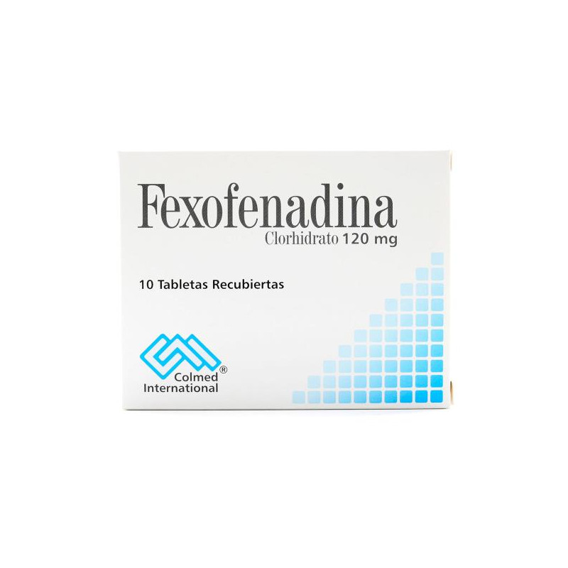 FEXOFENADINA 120 MG 10 TABLETAS PC 
