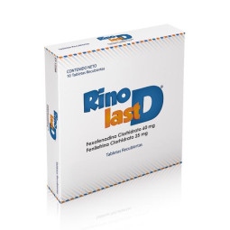RINOLAST D 10 TABLETAS FEXOFENADINA