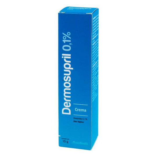 DERMOSUPRIL 0.1% CREMA 15 GR DESONIDA DERMOSUPRIL 0.1% CREMA 15 GR DESONIDA