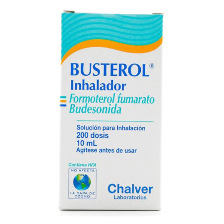 BUSTEROL INHALADOR 200 DOSIS (A) BUDESONIDA-FORMOTEROL