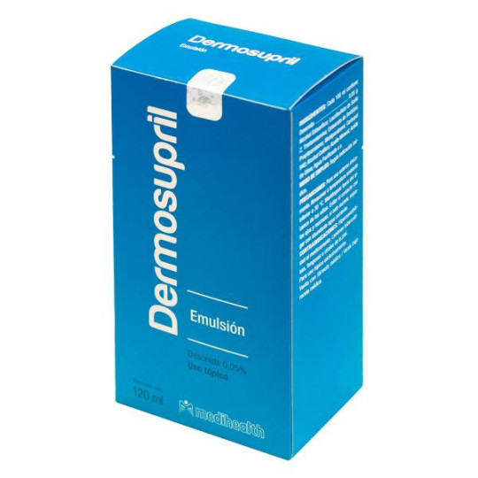 DERMOSUPRIL 0.05% EMULSION 120 ML DESONIDA DERMOSUPRIL 0.05% EMULSION 120 ML DESONIDA