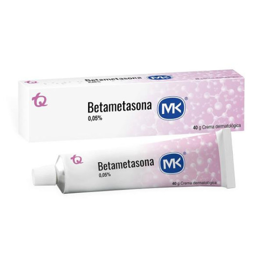 BETAMETASONA 0.05% CREMA 40 GR MK BETAMETASONA BETAMETASONA 0.05% CREMA 40 GR MK BETAMETASONA