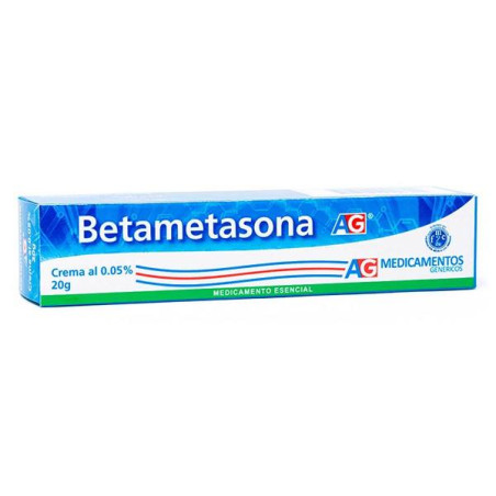 BETAMETASONA 0.05 % CREMA 20 GR AG BETAMETASONA