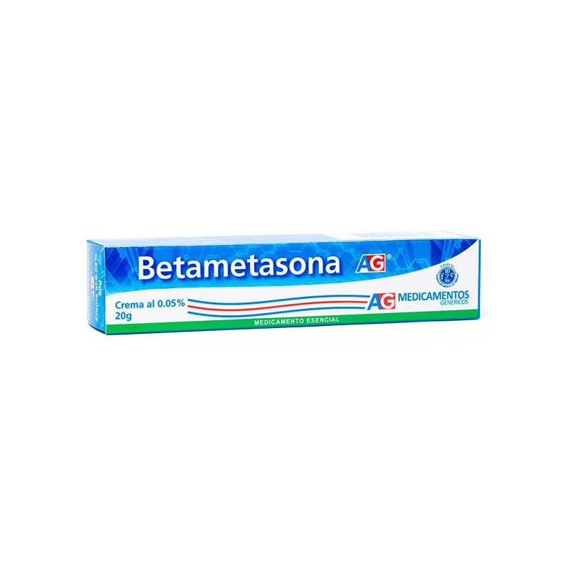 BETAMETASONA 0.05 % CREMA 20 GR AG BETAMETASONA