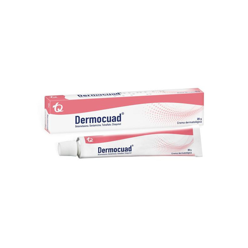 DERMOCUAD CREMA 20 GR TOLNAFTATO-BETAMETASONA DERMOCUAD CREMA 20 GR TOLNAFTATO-BETAMETASONA