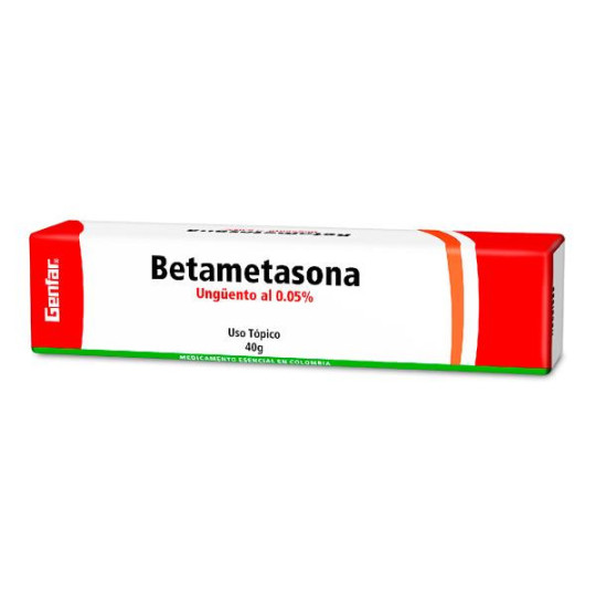 BETAMETASONA 0.05% CREMA 40 GR GF BETAMETASONA