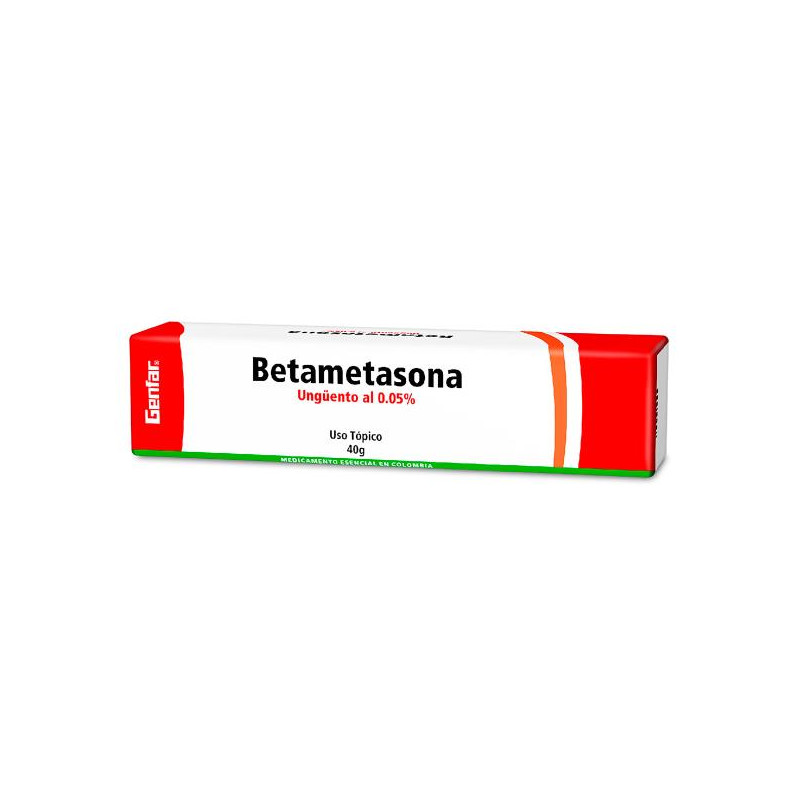 BETAMETASONA 0.05% CREMA 40 GR GF BETAMETASONA