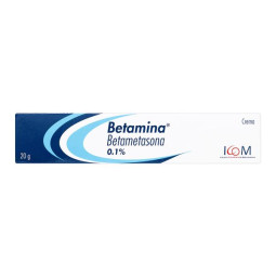 BETAMINA 0.1% CREMA 20 GR ICOM (PUMCV) (BETAMETASONA)