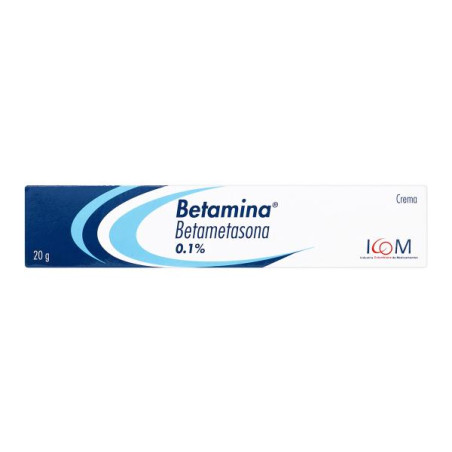 BETAMINA 0.1% CREMA 20 GR ICOM (PUMCV) (BETAMETASONA)