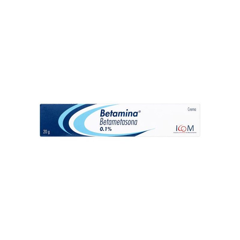BETAMINA 0.1% CREMA 20 GR ICOM (PUMCV) (BETAMETASONA)