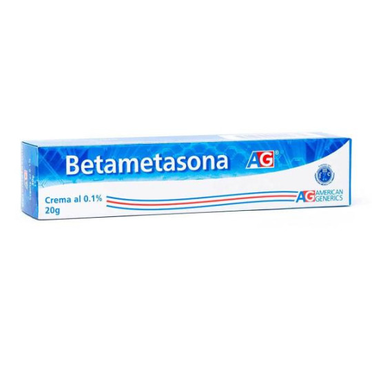 BETAMETASONA 0.1% CREMA 20 GR AG BETAMETASONA BETAMETASONA 0.1% CREMA 20 GR AG BETAMETASONA