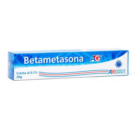 BETAMETASONA 0.1% CREMA 20 GR AG BETAMETASONA