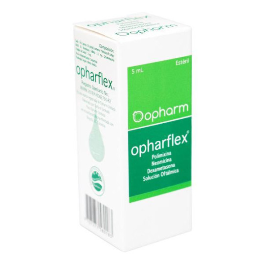 OPHARFLEX GOTAS X 5 ML (NEOMICINA-POLIMIXINA-DEXAMETASONA)