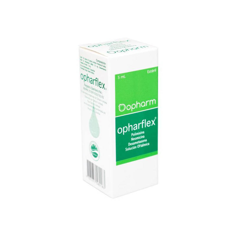 OPHARFLEX GOTAS X 5 ML (NEOMICINA-POLIMIXINA-DEXAMETASONA)