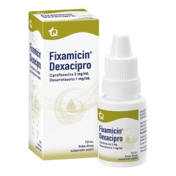 FIXAMICIN DEXACIPRO GOTAS 7.5 ML (DA) DEXAMETASONA-CIPROFLOXACINA