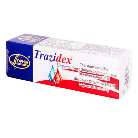 TRAZIDEX UNGENA 3.5 GR (DA) TOBRAMICINA-DEXAME