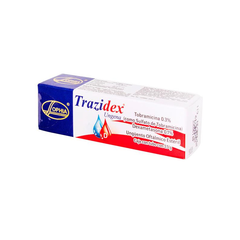 TRAZIDEX UNGENA 3.5 GR (DA) TOBRAMICINA-DEXAME