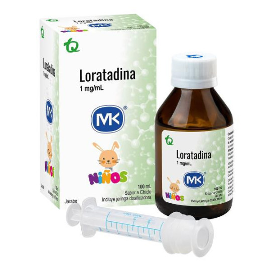LORATADINA JARABE 100 ML MK LORATADINA