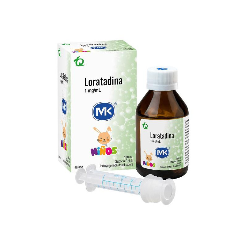 LORATADINA JARABE 100 ML MK LORATADINA
