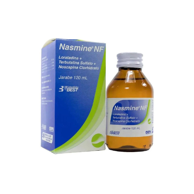 NASMINE NF JARABE 120 MILILITROS LORATADINA