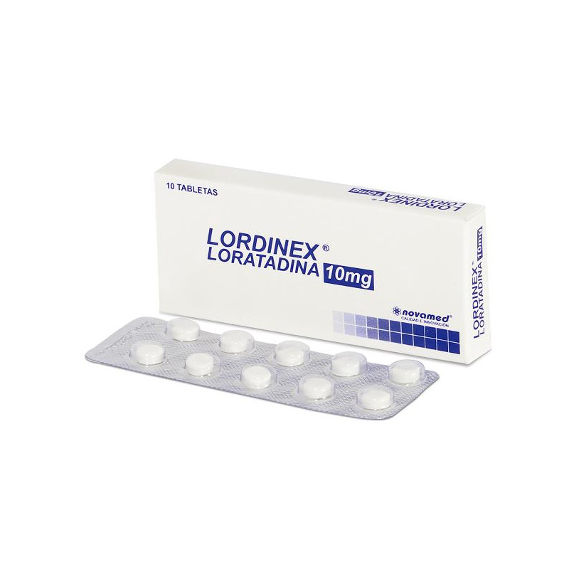 LORDINEX 10 MG TABLETAS (PUMCV) LORATADINA LORDINEX 10 MG TABLETAS (PUMCV) LORATADINA