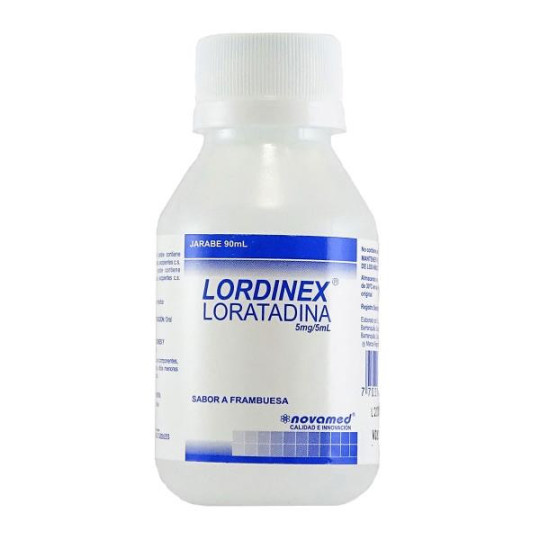 LORDINEX 5ML JARABE 90 ML LORATADINA LORDINEX 5ML JARABE 90 ML LORATADINA