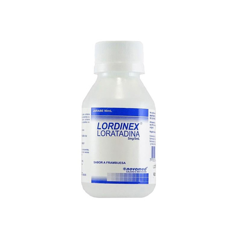 LORDINEX 5ML JARABE 90 ML LORATADINA LORDINEX 5ML JARABE 90 ML LORATADINA