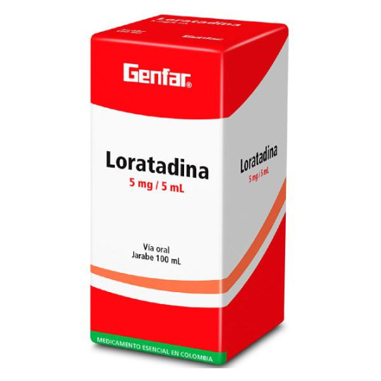 LORATADINA JARABE 100 ML GF LORATADINA LORATADINA JARABE 100 ML GF LORATADINA