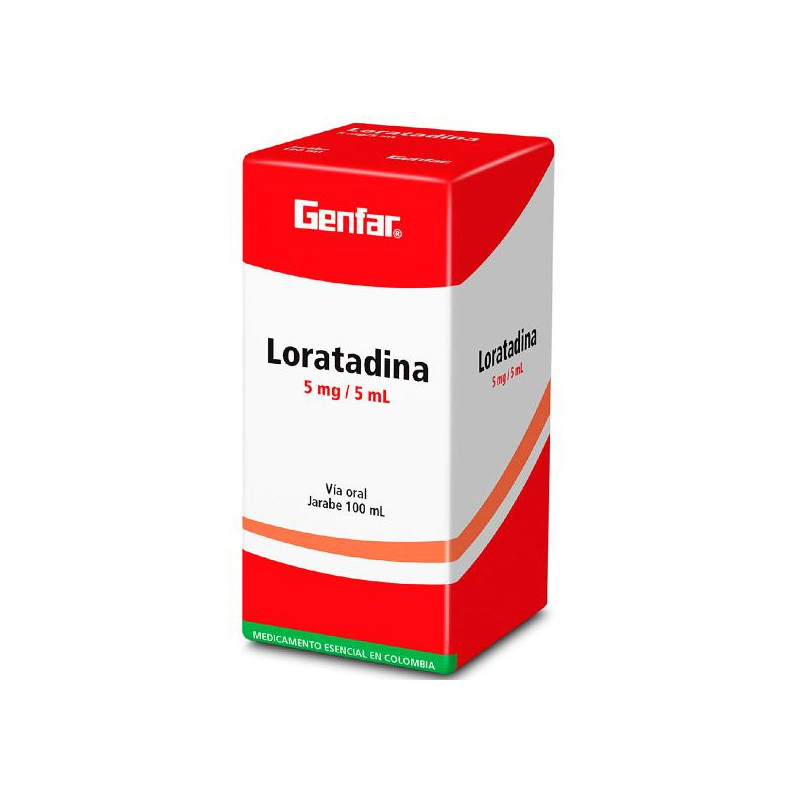 LORATADINA JARABE 100 ML GF LORATADINA LORATADINA JARABE 100 ML GF LORATADINA