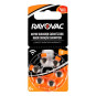 PILA AUDICION RAYOVAC TAMANO 13 X 6 UDS PILAS