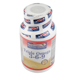 TRIPLE OMEGA 3-6-9 60 SOFTGELS HEALTY AMERICA