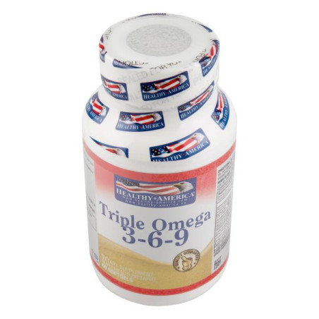 TRIPLE OMEGA 3-6-9 60 SOFTGELS HEALTY AMERICA