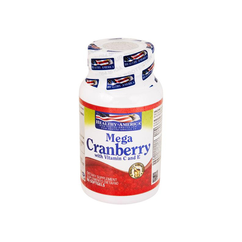 MEGA CRANBERRY 60 SOFTGELS FRUTO DE ARANDANO