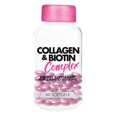 COLLAGEN BIOTIN COMPLEX 60 SOFTGELS 