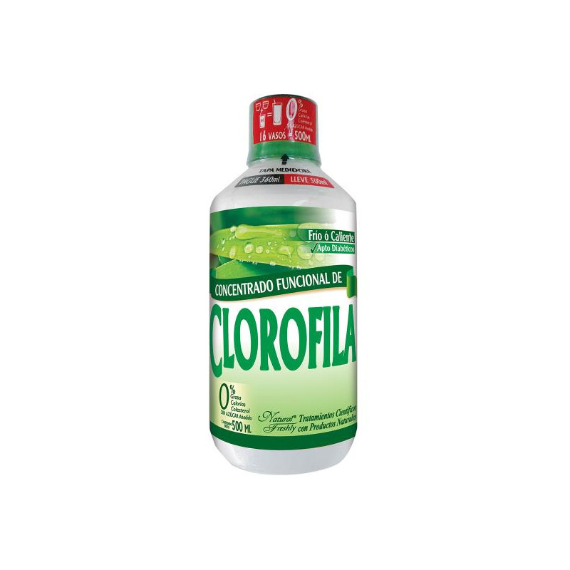 BEBIDA CLOROFILA PG.360 LL.500 ML PRODUCTO NATURAL 