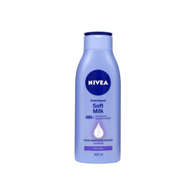 CREMA NIVEA BODY SOFT MILK SECA 400 ML CREMAS