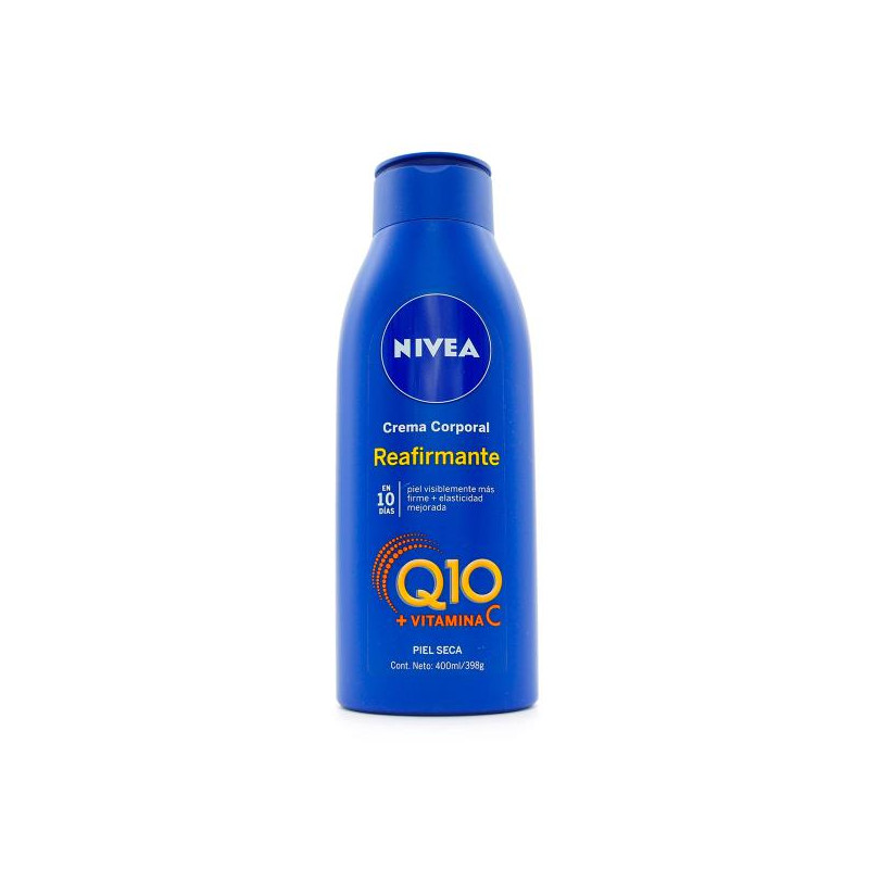CRE.NIVEA B/MILK Q10 REA.PIEL SECA 400ML CREMAS