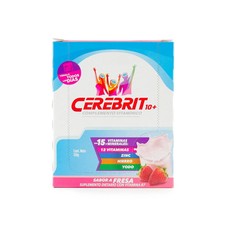 CEREBRIT 10 FRESA 15 GR. DISPLAY X 8 SBS