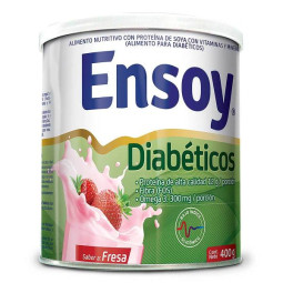 ENSOY DIABETICOS FRESA 400 GR LECHES EN POLVO