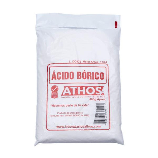 ACIDO BORICO 400 GR ATHOS ACIDO BORICO