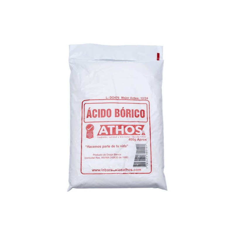 ACIDO BORICO 400 GR ATHOS ACIDO BORICO