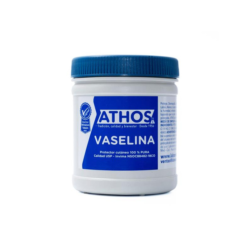 VASELINA BLANCA 400 GR ATHOS VASELINAS