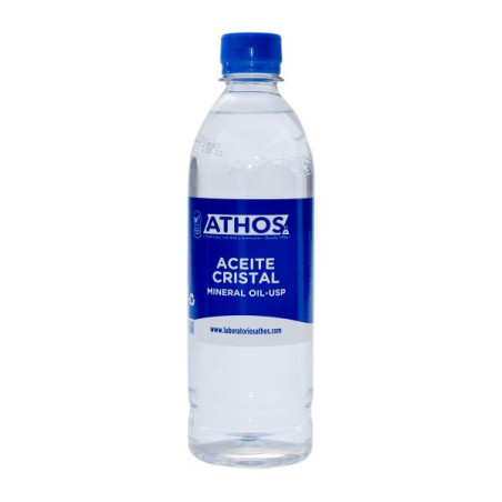 ACEITE CRISTAL MINERAL 500 ML ATHOS ACEITE MINERAL