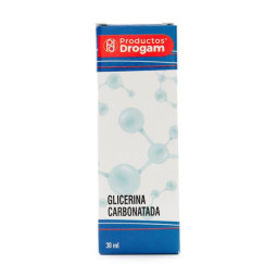 GLICERINA CARBONATADA GOTERO 30ML DROGAM GLICERINA 